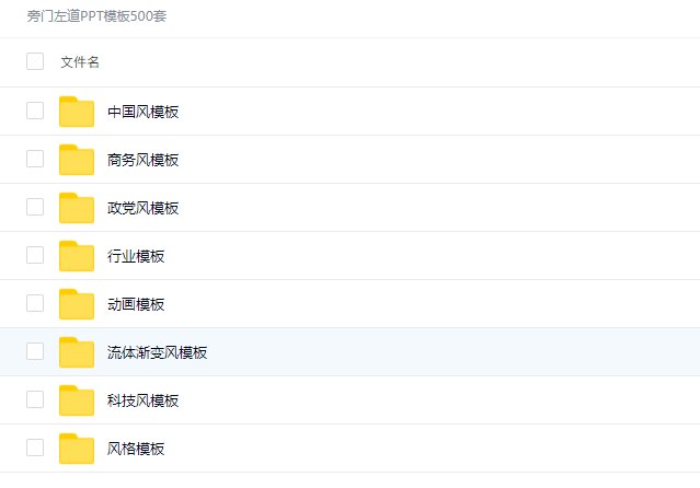 旁门左道PPT模板500套-书籍-学习资料-电子书夸克网盘资源分享
