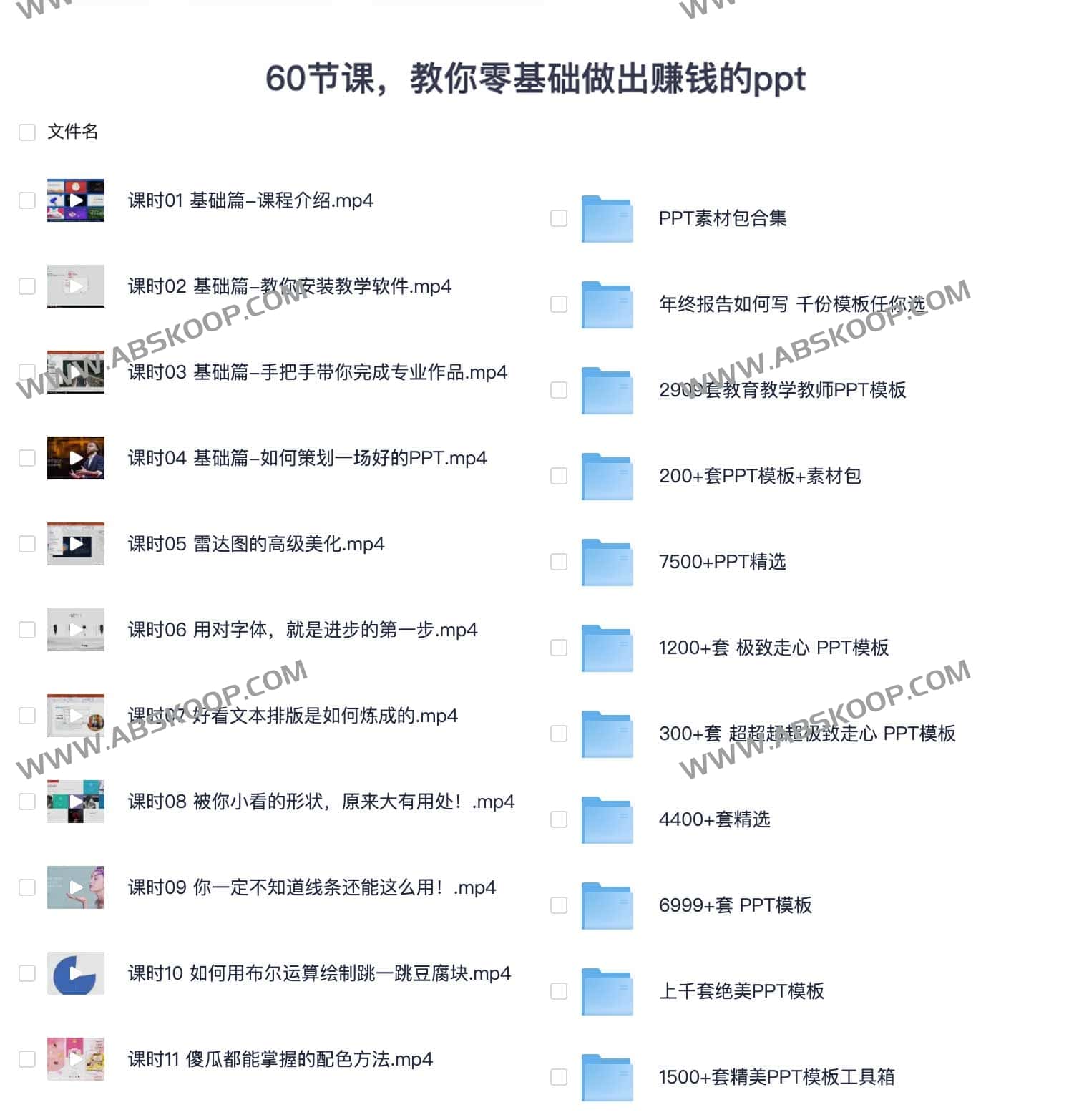 60节课，教你零基础做出赚钱的ppt-书籍-学习资料-电子书夸克网盘资源分享