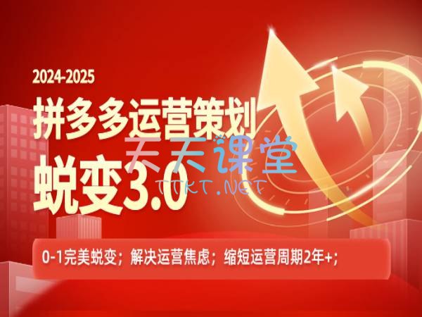 2024拼多多运营策略蜕变3.0-书籍-学习资料-电子书夸克网盘资源分享
