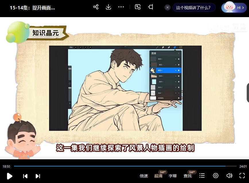 procreate元计划板绘入门系统课程-书籍-学习资料-电子书夸克网盘资源分享