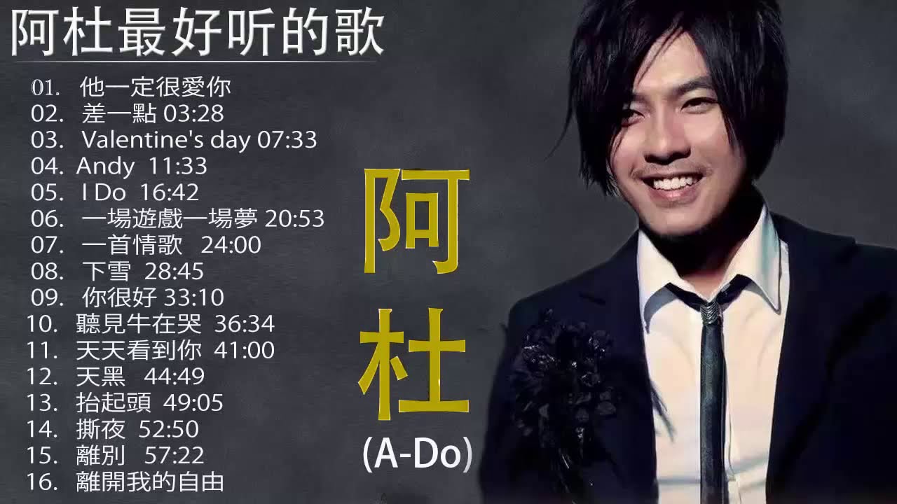 阿杜歌曲合集-书籍-学习资料-电子书夸克网盘资源分享