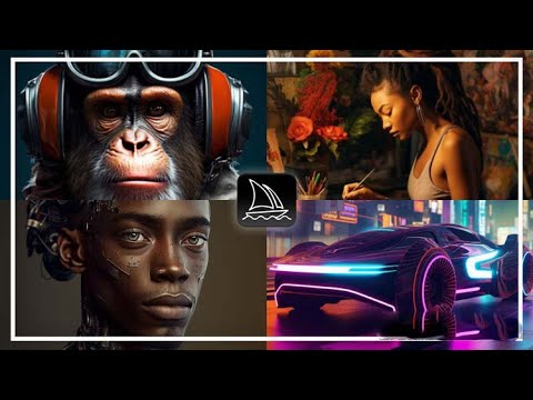 Midjourney AI大型课程:AI绘图从初学者到精通-36节课-中英字幕-书籍-学习资料-电子书夸克网盘资源分享