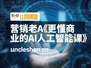 115-营销老A更懂商业的AI人工智能课-书籍-学习资料-电子书夸克网盘资源分享