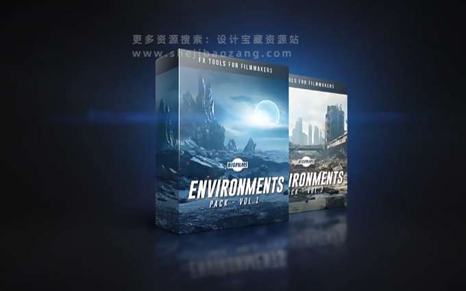 1600张科幻外星恐怖战争废墟环境背景 5K高清图片素材 ENVIRONMENTS V1+2-书籍-学习资料-电子书夸克网盘资源分享