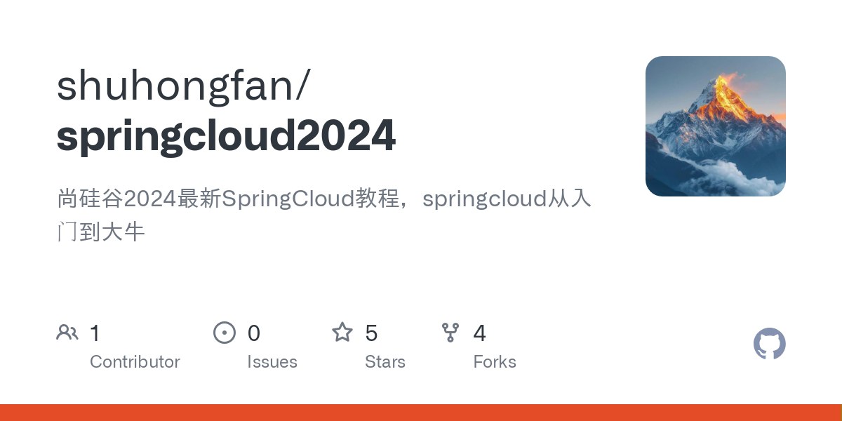 【尚硅谷】SpringCloud2024-书籍-学习资料-电子书夸克网盘资源分享