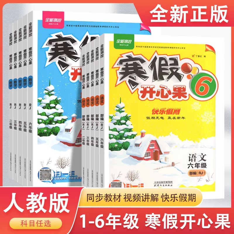 1~6年级寒假开心果·快乐假期-书籍-学习资料-电子书夸克网盘资源分享