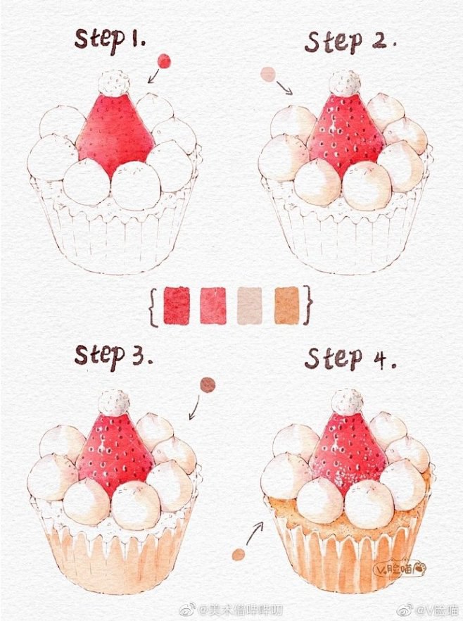 水彩甜品插画procreate基础教程-书籍-学习资料-电子书夸克网盘资源分享