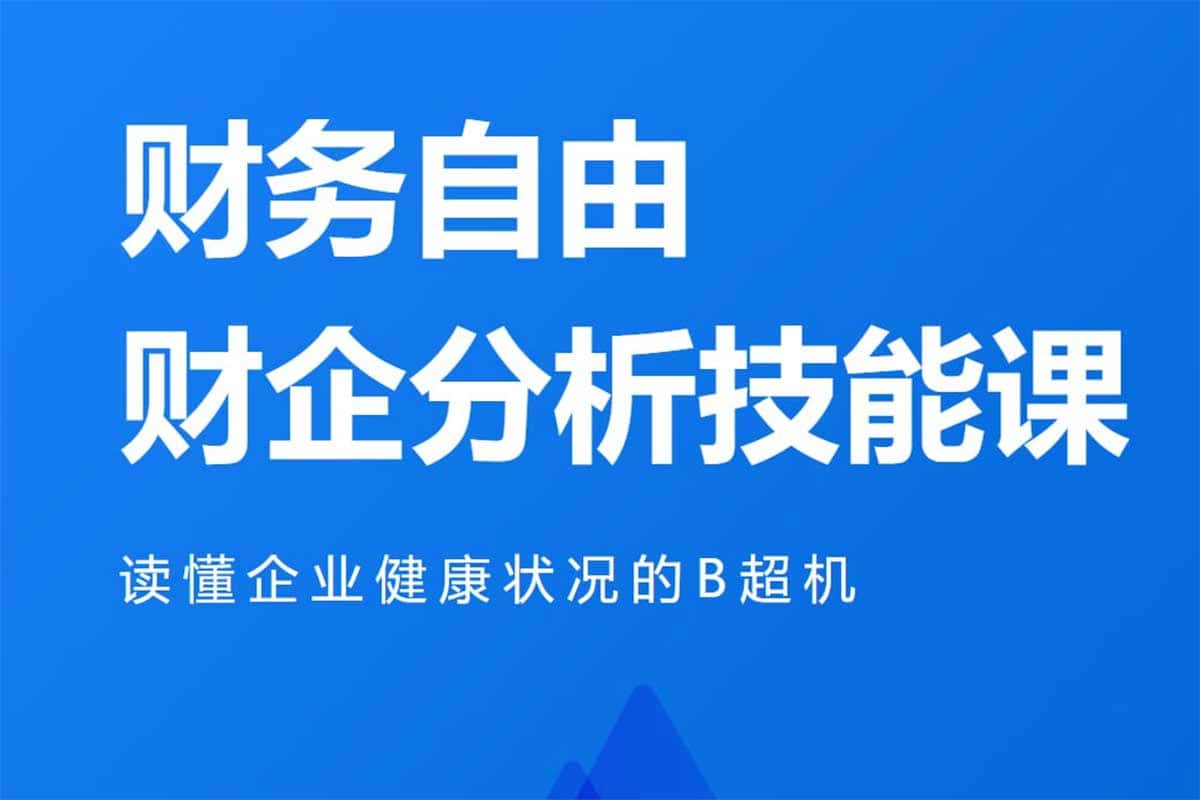 微淼 - 财务报表分析技能课-书籍-学习资料-电子书夸克网盘资源分享