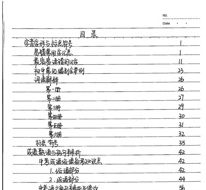 初中全科状元笔记-书籍-学习资料-电子书夸克网盘资源分享