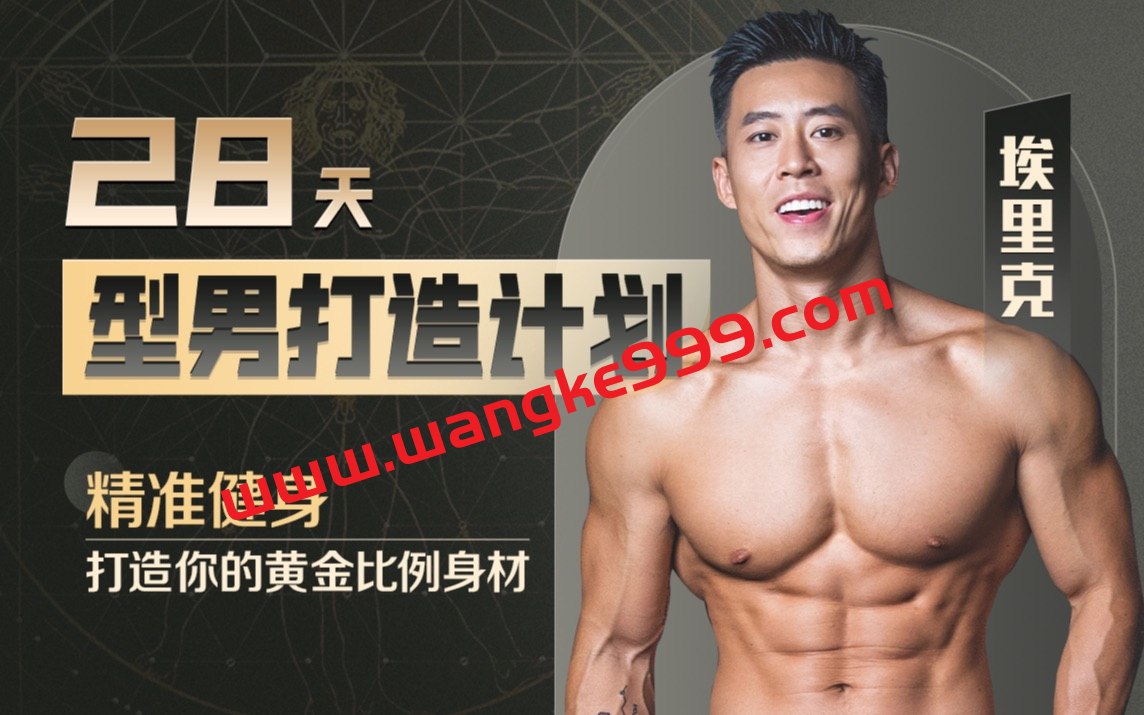 B站 - 28天增肌减脂,居家打造黄金比例-书籍-学习资料-电子书夸克网盘资源分享