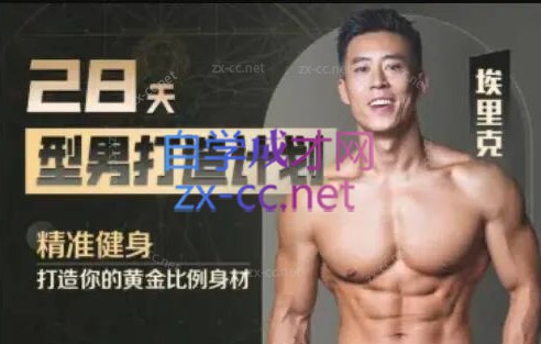 28天居家增肌减脂型男打造计划-书籍-学习资料-电子书夸克网盘资源分享