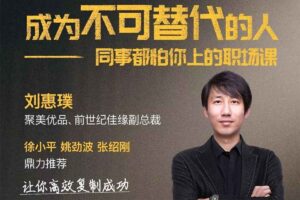 成为不可替代的人—同事都怕你上的职场课-书籍-学习资料-电子书夸克网盘资源分享