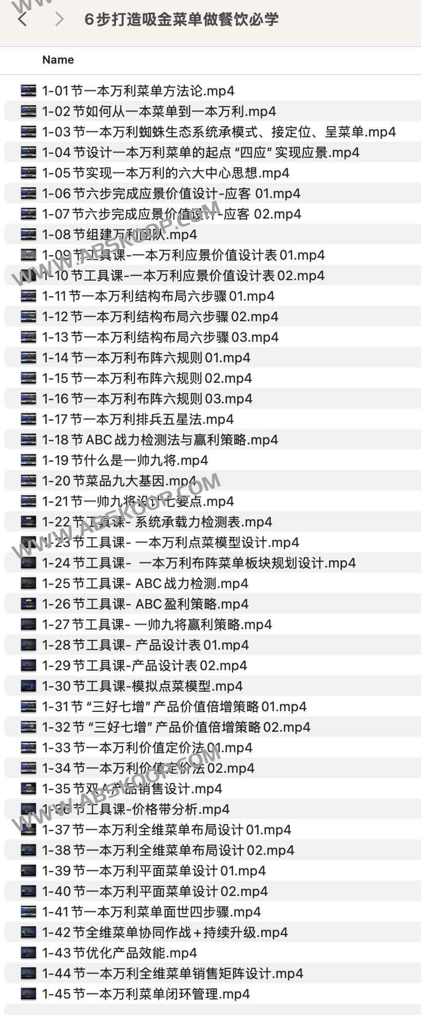 6步打造吸金菜单做餐饮必学-书籍-学习资料-电子书夸克网盘资源分享