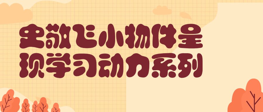 史敬飞小物件呈现学习动力系列-书籍-学习资料-电子书夸克网盘资源分享