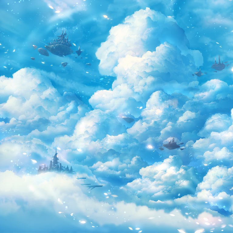 绝美天空云彩风景procreate基础教程-书籍-学习资料-电子书夸克网盘资源分享