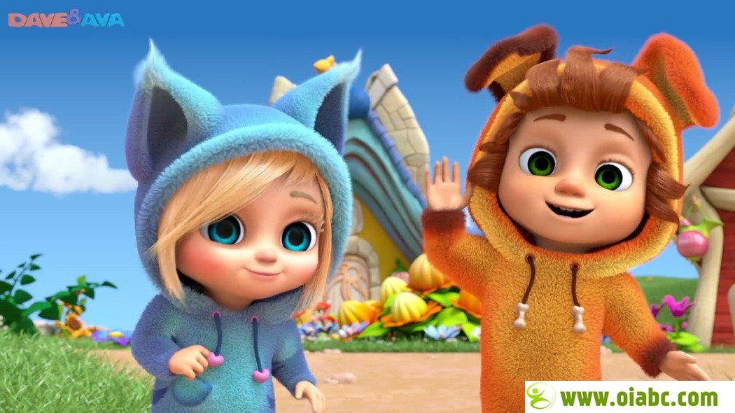 英文启蒙儿歌动画伊恩庄园 Dave and Ava (视频+音频)-书籍-学习资料-电子书夸克网盘资源分享