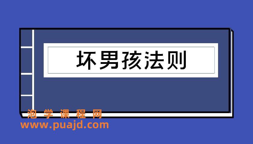 坏男孩法则-书籍-学习资料-电子书夸克网盘资源分享