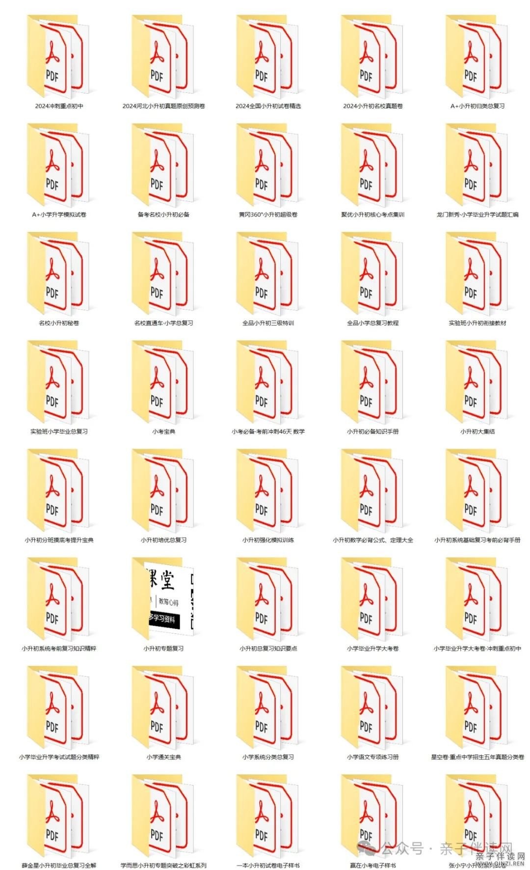 小升初总复习教辅汇总-书籍-学习资料-电子书夸克网盘资源分享