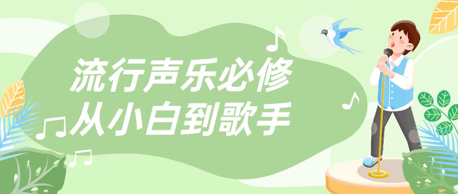 流行声乐必修从小白到歌手-书籍-学习资料-电子书夸克网盘资源分享