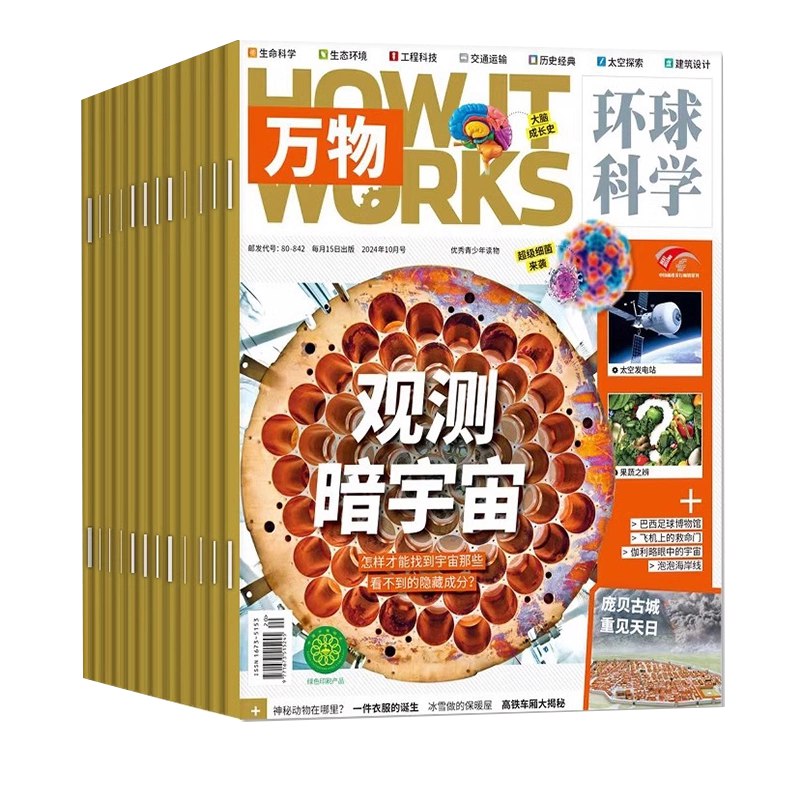 「青少年科普百科杂志万物 How it works」-书籍-学习资料-电子书夸克网盘资源分享