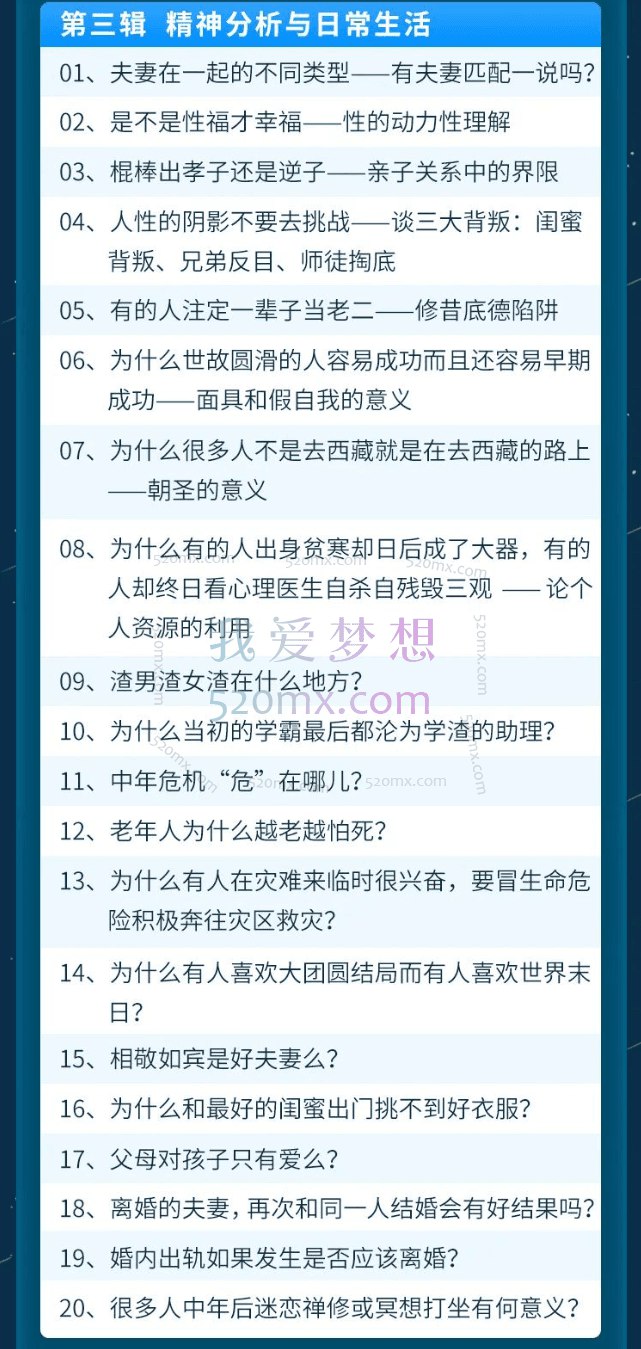 解梦权威李晓驷：12个真实梦境解读，走进潜意识真相完结-书籍-学习资料-电子书夸克网盘资源分享