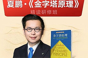 夏鹏·金字塔原理精读研修班（完结）-书籍-学习资料-电子书夸克网盘资源分享