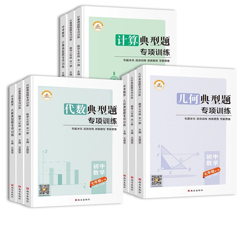 2026专项训练•典型题数学：几何、代数、计算 7、8、9年级-书籍-学习资料-电子书夸克网盘资源分享