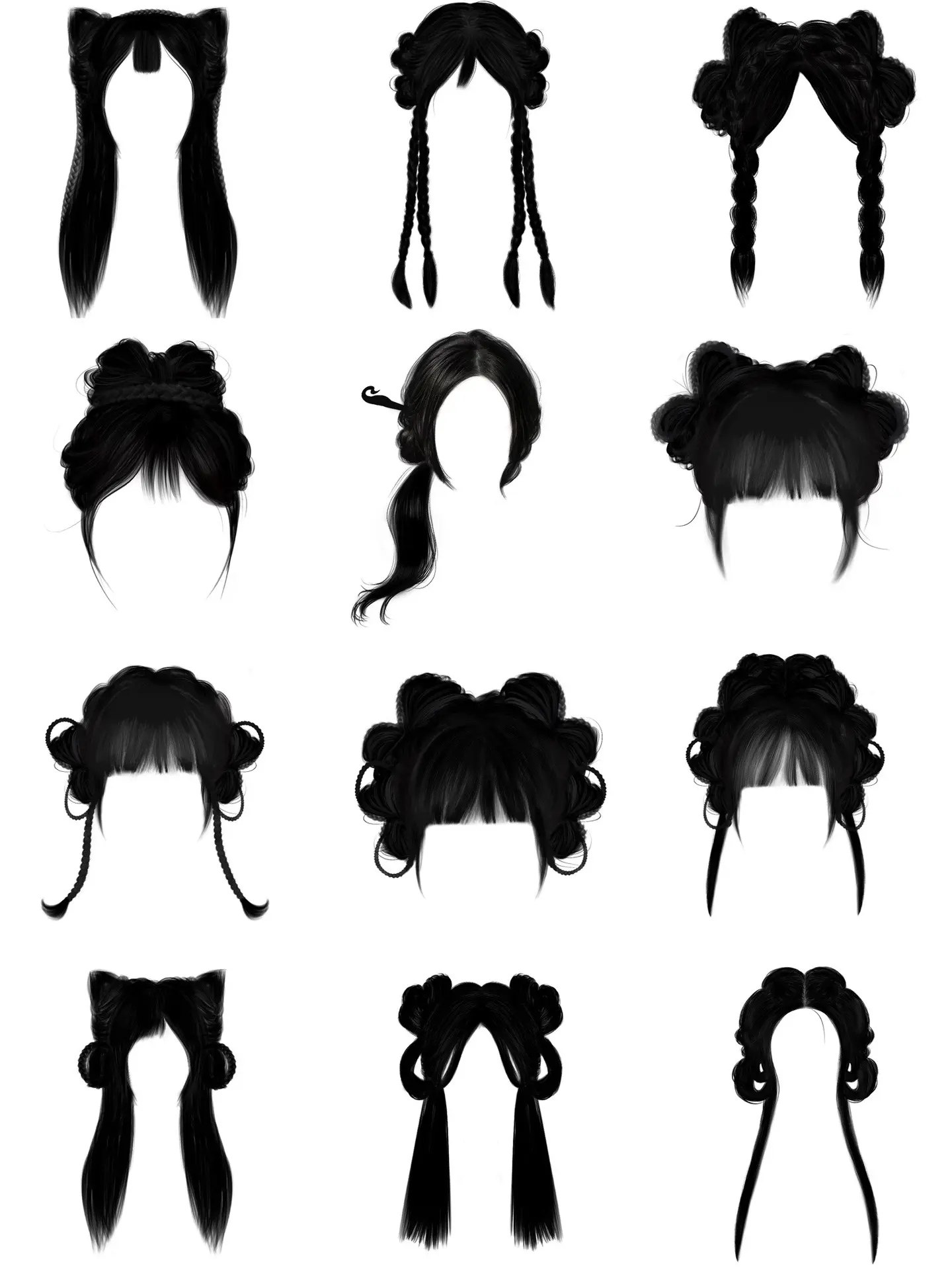 专业发型设计基础入门教程专业编发入门图书-书籍-学习资料-电子书夸克网盘资源分享