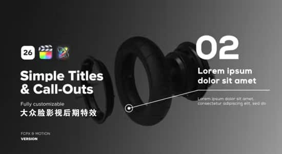 AEPR模板120种呼出线条指针标注介绍动画CallOuts Library-书籍-学习资料-电子书夸克网盘资源分享