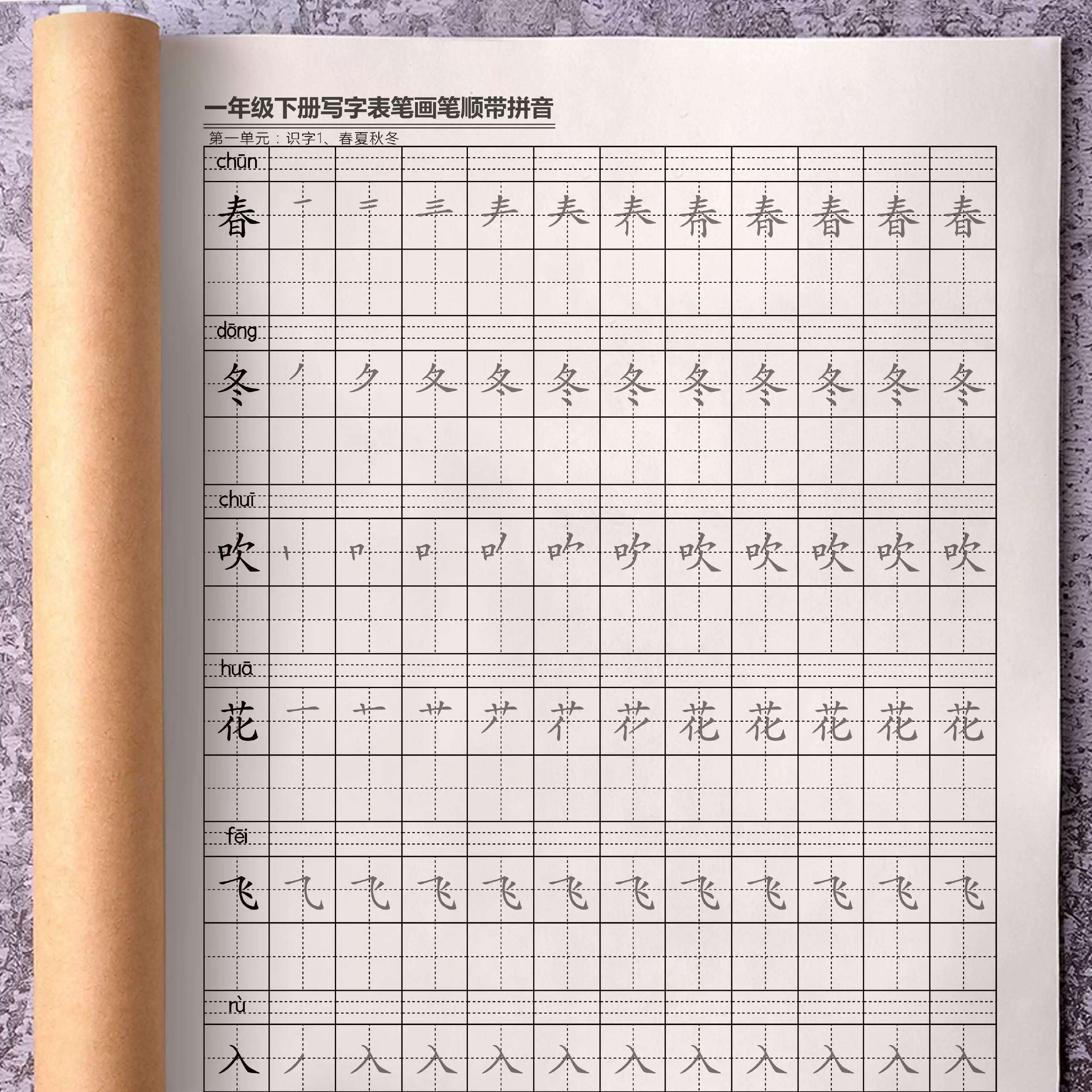 新一年级语文看图文写拼音专项训练50天（25页)-书籍-学习资料-电子书夸克网盘资源分享