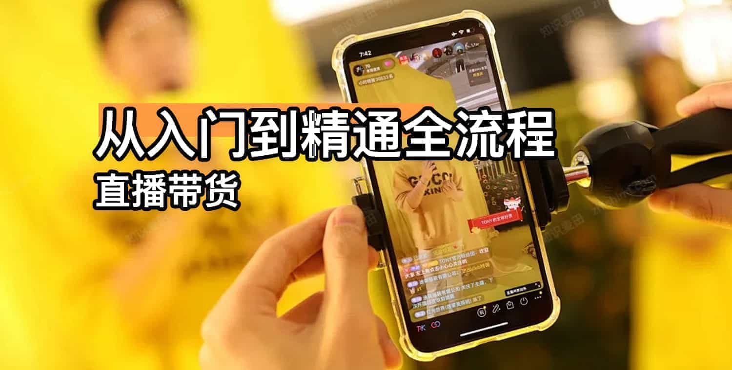 《直播带货从入门到精通全流程 》-书籍-学习资料-电子书夸克网盘资源分享