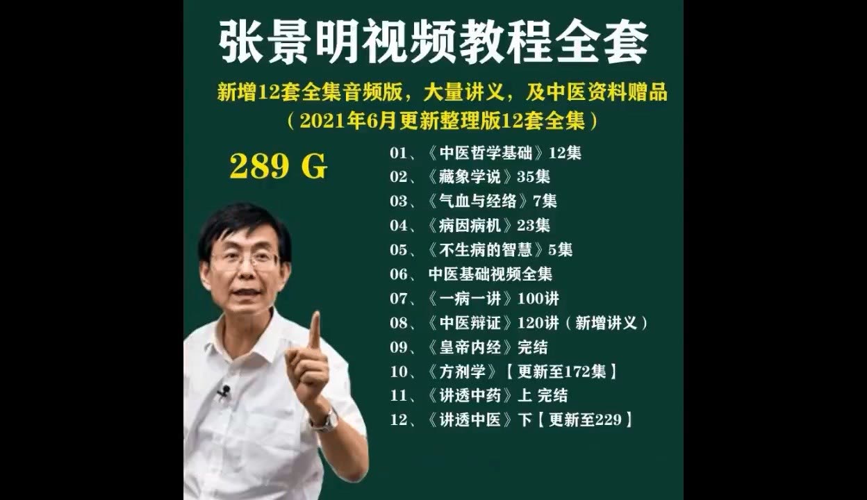 《张景明合集 》-书籍-学习资料-电子书夸克网盘资源分享