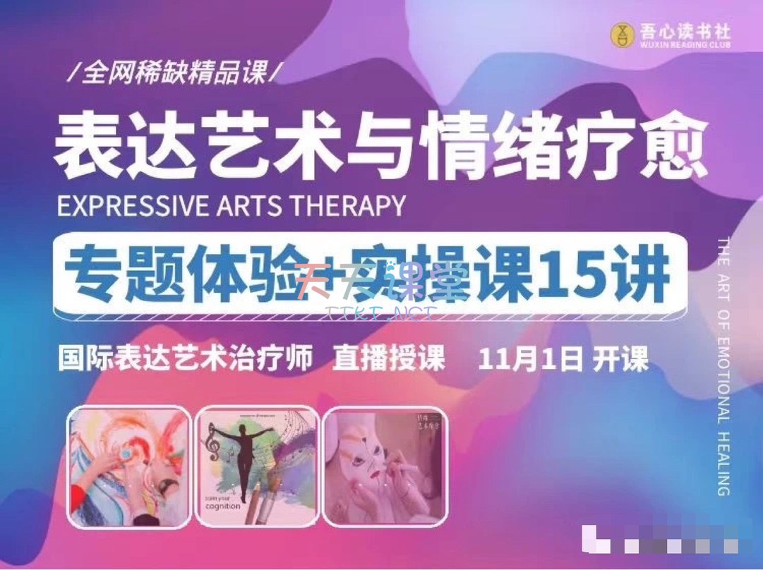 《表达艺术与情绪疗愈专题实操 》-书籍-学习资料-电子书夸克网盘资源分享