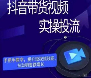 《彬彬很靠谱·抖音带货视频实操投流,手把手教学,提升短视频效能,拉动销售额增长 》-书籍-学习资料-电子书夸克网盘资源分享