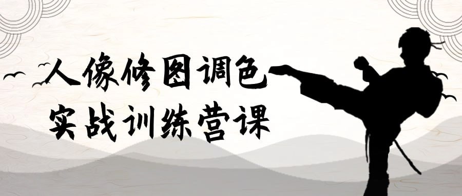 《人像修图调色实战训练营课 》-书籍-学习资料-电子书夸克网盘资源分享