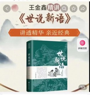 《王金鑫国学精讲世说新语 》-书籍-学习资料-电子书夸克网盘资源分享
