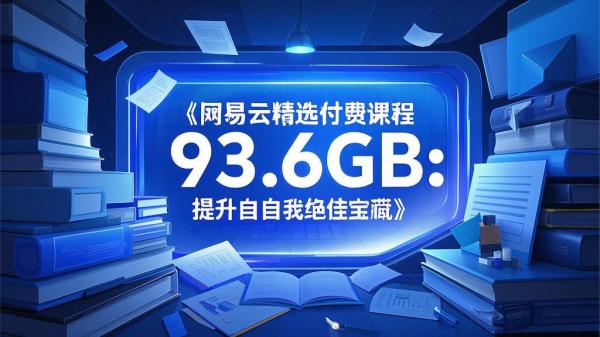 《网易云精选付费课程【93.6GB】 》-书籍-学习资料-电子书夸克网盘资源分享
