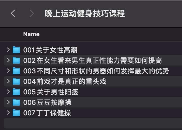 《晚上运动健身技巧课程 》-书籍-学习资料-电子书夸克网盘资源分享