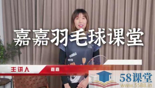 嘉嘉成人羽毛球基础进阶三合一精品课-书籍-学习资料-电子书夸克网盘资源分享
