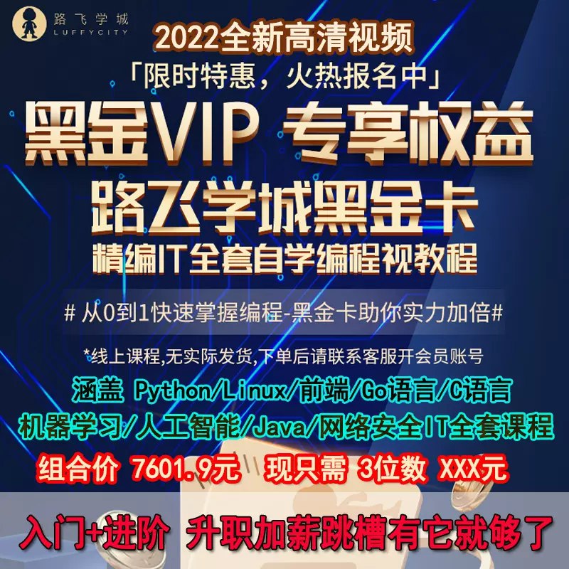 【路飞学城】零基础学PYTHON-书籍-学习资料-电子书夸克网盘资源分享