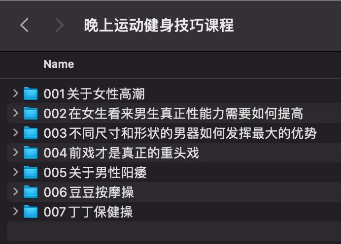 晚上运动健身技巧课程-书籍-学习资料-电子书夸克网盘资源分享
