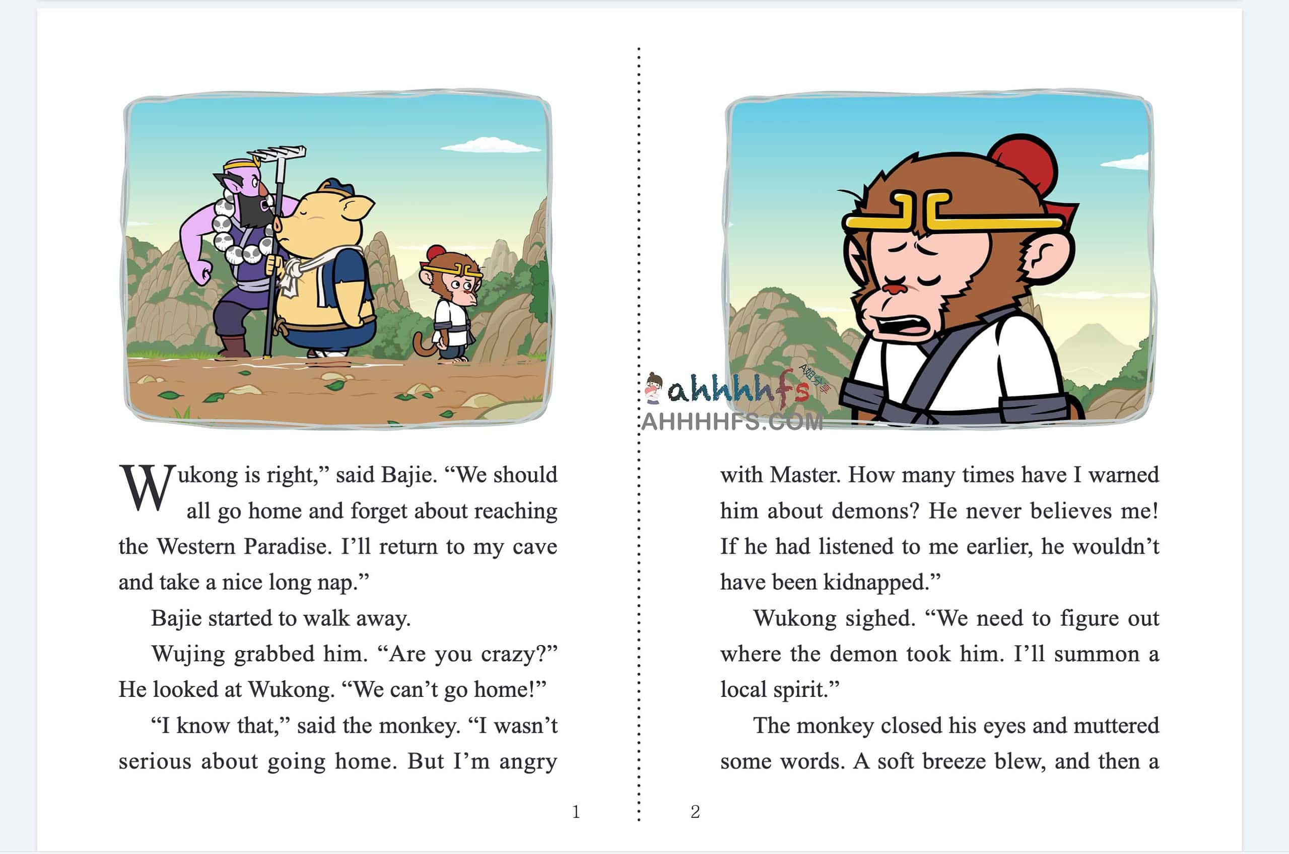 西游记 英文版动画全集 视频+音频+剧本+生词注解-书籍-学习资料-电子书夸克网盘资源分享