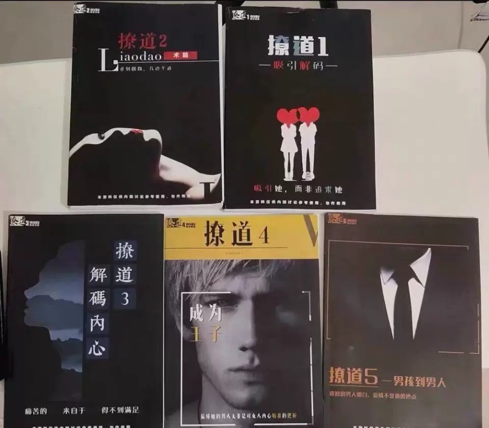 绝版男生恋爱书籍：撩道1-5系列-书籍-学习资料-电子书夸克网盘资源分享