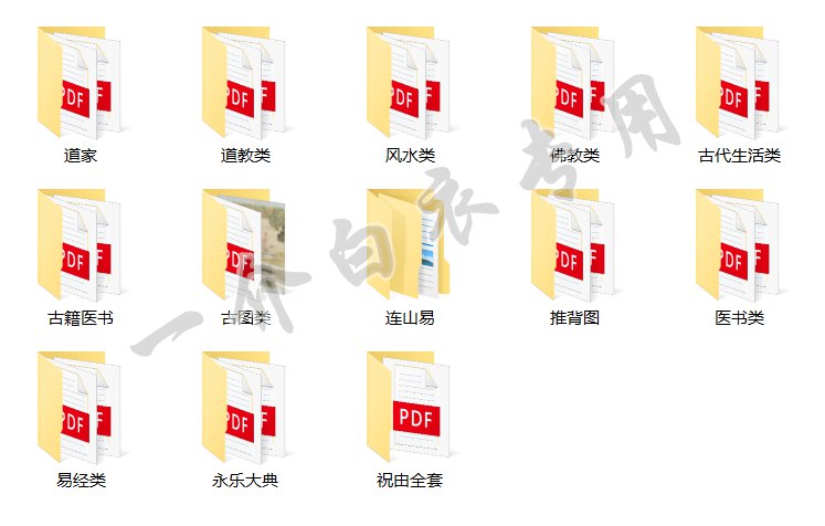 绝版古籍电子书合集（13大类）-书籍-学习资料-电子书夸克网盘资源分享