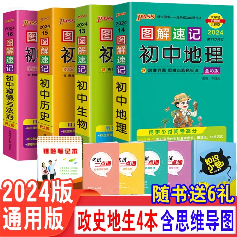 初中图解速记-书籍-学习资料-电子书夸克网盘资源分享