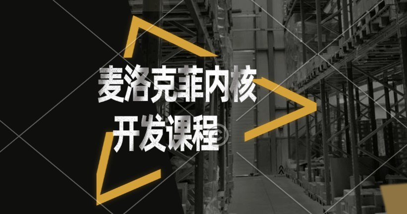 麦洛克菲内核开发课程-书籍-学习资料-电子书夸克网盘资源分享