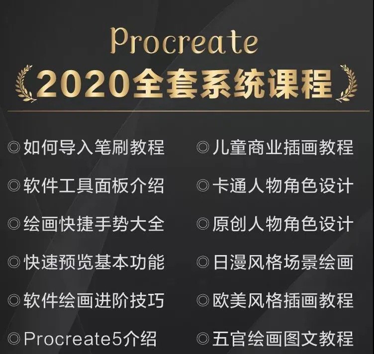 Procreate各类教程合集-书籍-学习资料-电子书夸克网盘资源分享