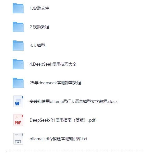 《DeepSeek 本地部署视频教程+全套安装包》-书籍-学习资料-电子书夸克网盘资源分享