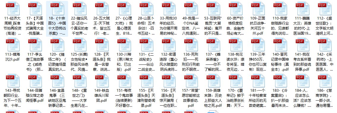 《天涯神贴合集［史上最全整理9999篇］》-书籍-学习资料-电子书夸克网盘资源分享
