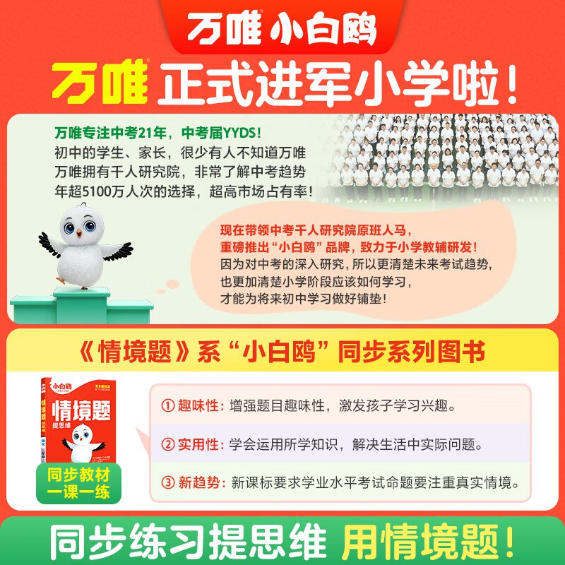 《小白鸥情境题语文2025新版，1-6年级下册同步练习》-书籍-学习资料-电子书夸克网盘资源分享